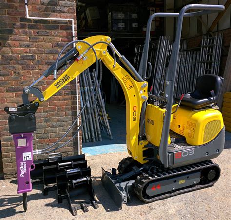 mini digger breaker hire|micro excavator hire near me.